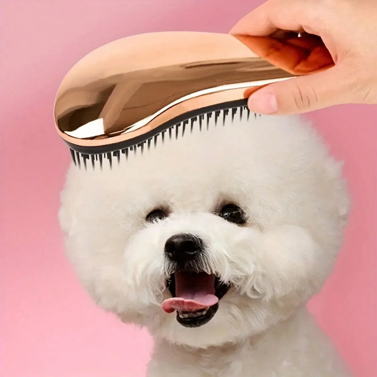 2-In-1 Dog Grooming Comb And Massage Brush Removes Hair And Relaxes Your Pet Perfect For Bath Time  Floating Design For Easy Use