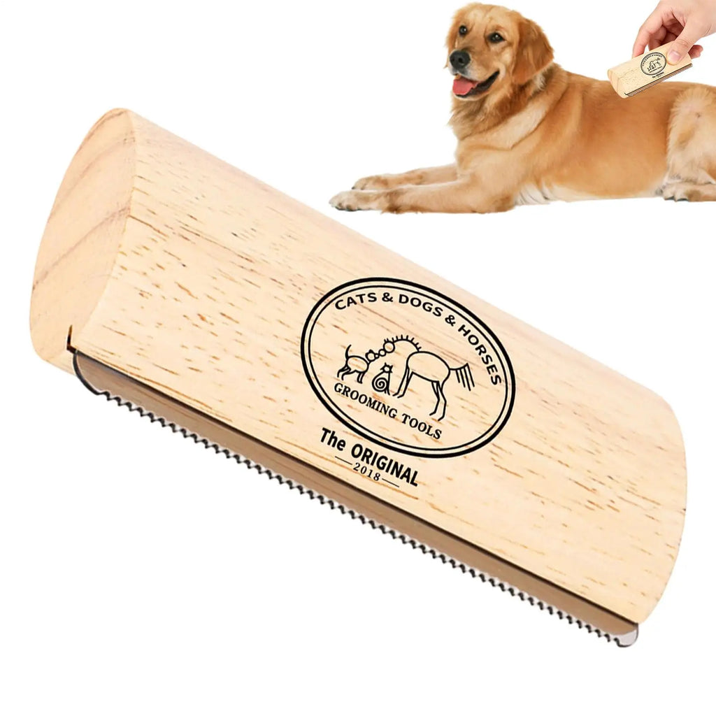 Grooming Brush for Dogs Shedding Household Pet Grooming Cat Hair Shedding Brush for Short Medium Long Haired Pet Kittens Puppies