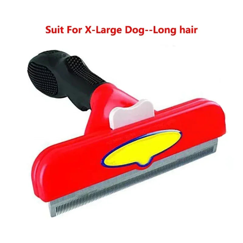 Self-Cleaning Pet Hair Removal Comb for Cats & Dogs