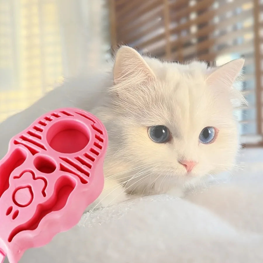 Dog Massage Brush Large Dog Grooming Brush Pet Care Tool for Cleaning Cat Grooming Bathing Massaging