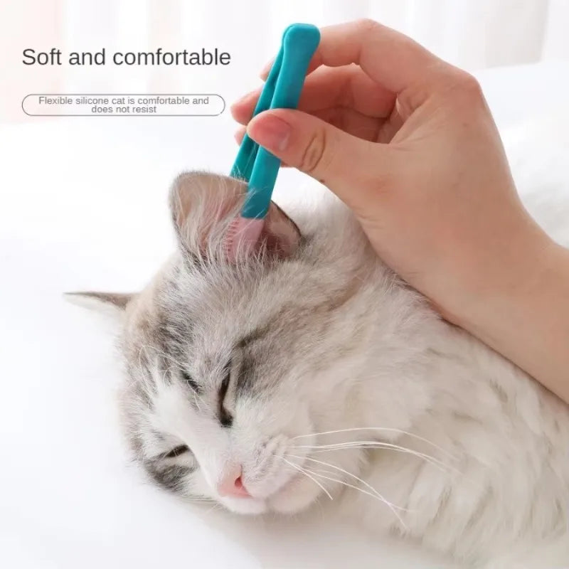 Pet Tear-Stain Cleaning Comb for Cats & Small Dogs
