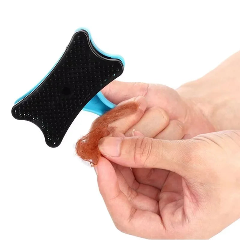 Dog Brush Cat Grooming Brush Self Cleaning Static Free Massage Comb Stable Thicker Bristles Pet Supplies To Remove Loose Fur