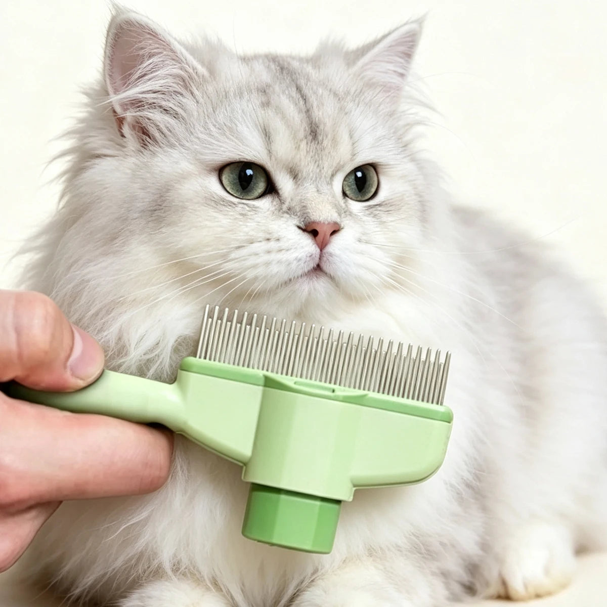Self-Cleaning Detangling Comb for Cats & Dogs