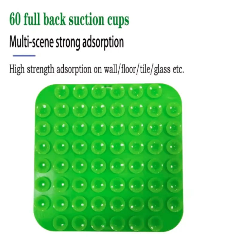 Silicone Slow Feeder Lick Mat with Suction Cups