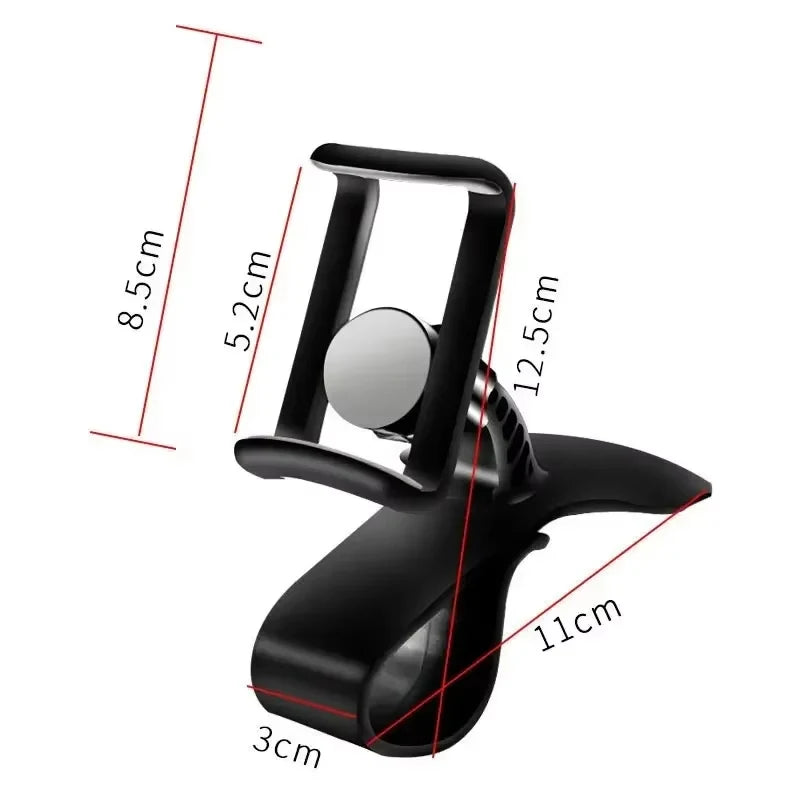 360° Rotating Dashboard Phone Mount – Compatible with Tesla Model 3/Y