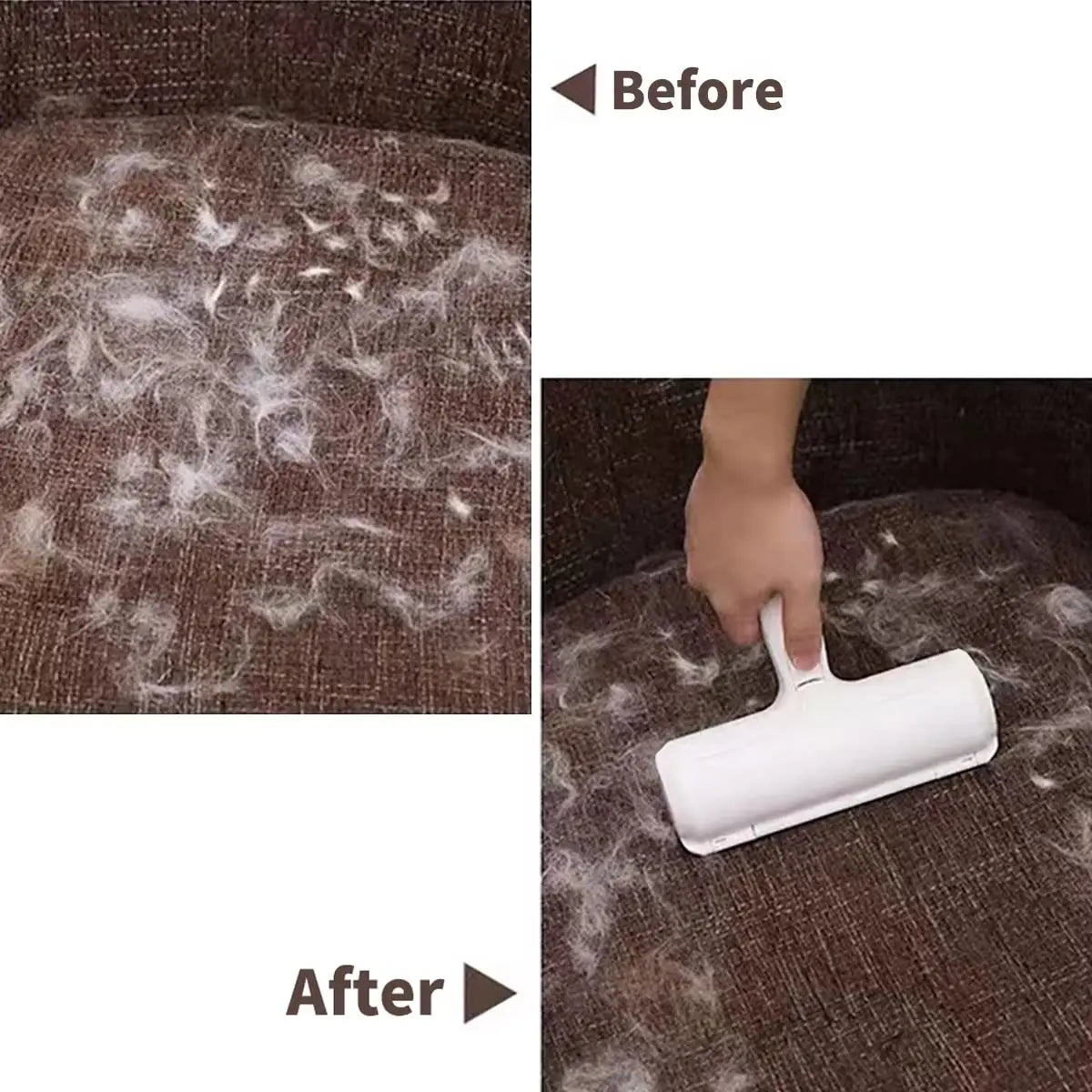 Reusable Self-Cleaning Pet Hair Remover Roller