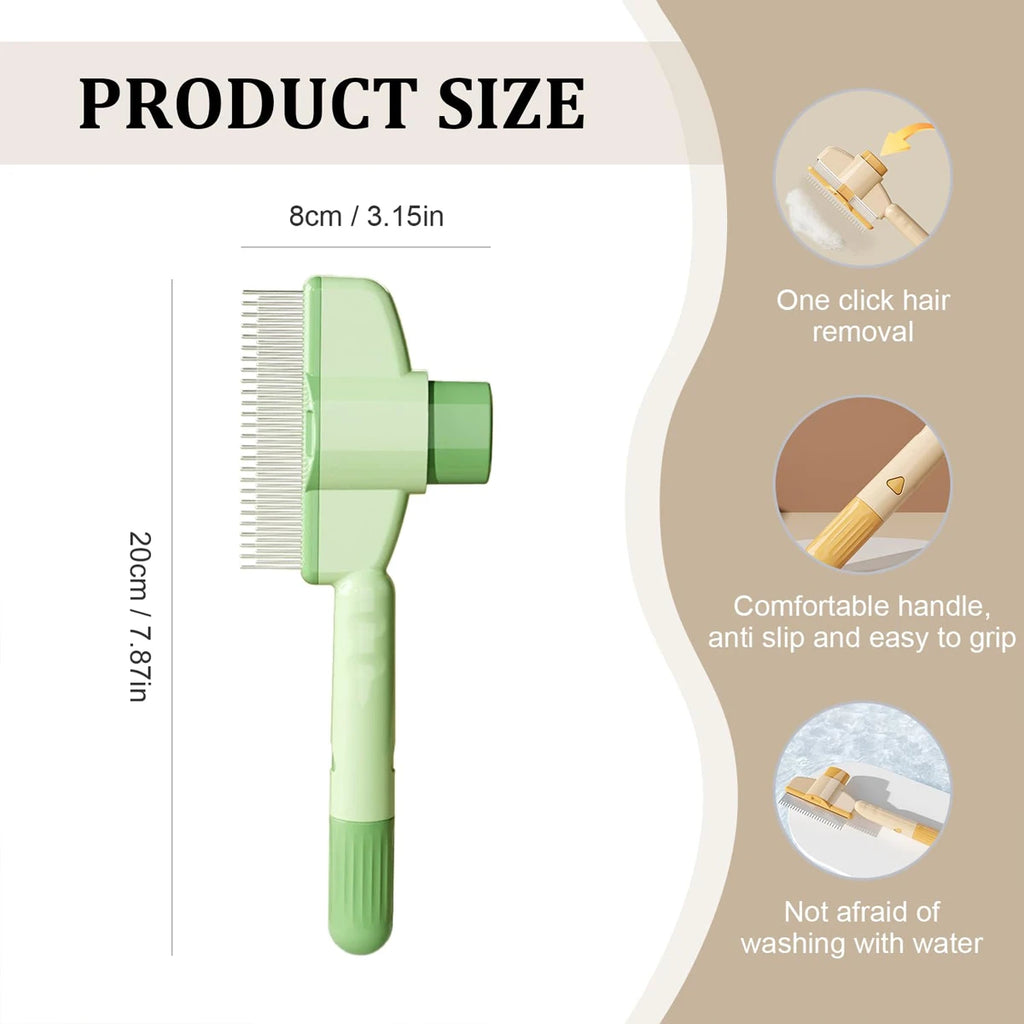 Self-Cleaning Detangling Comb for Cats & Dogs