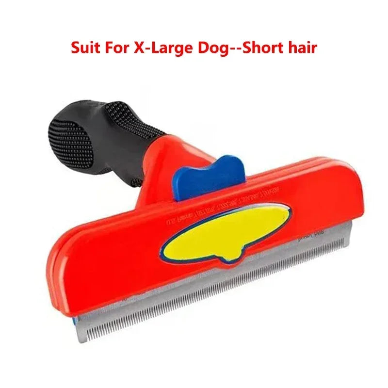 Self-Cleaning Pet Hair Removal Comb for Cats & Dogs