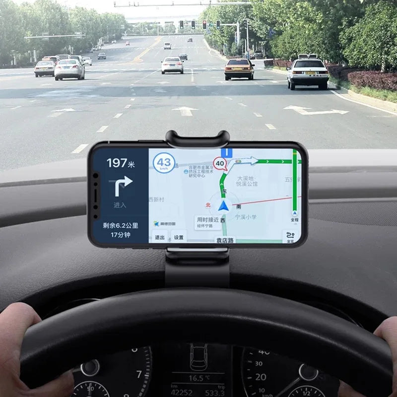 360° Rotating Dashboard Phone Mount – Compatible with Tesla Model 3/Y