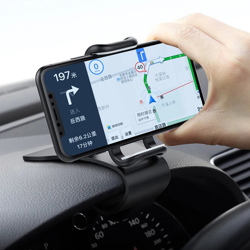 360° Rotating Dashboard Phone Mount – Compatible with Tesla Model 3/Y