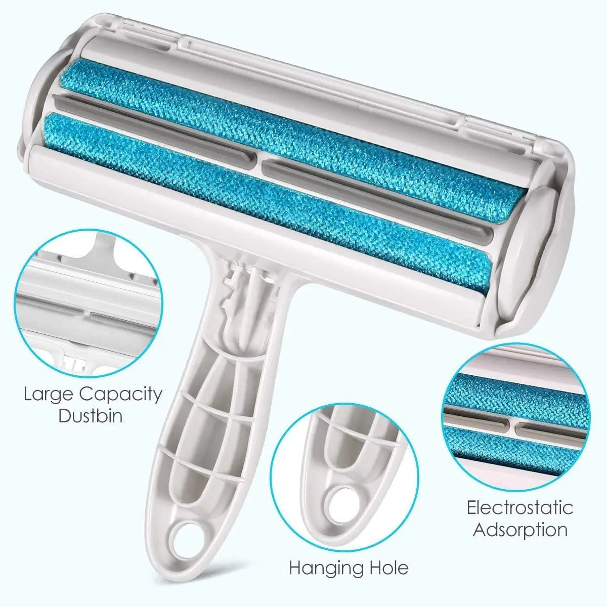 Reusable Self-Cleaning Pet Hair Remover Roller