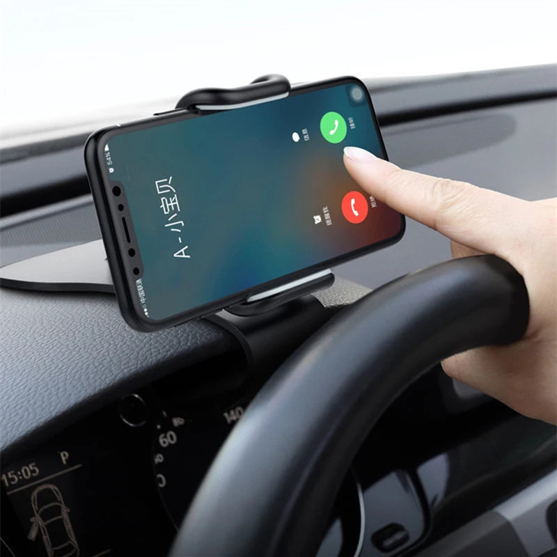 360° Rotating Dashboard Phone Mount – Compatible with Tesla Model 3/Y
