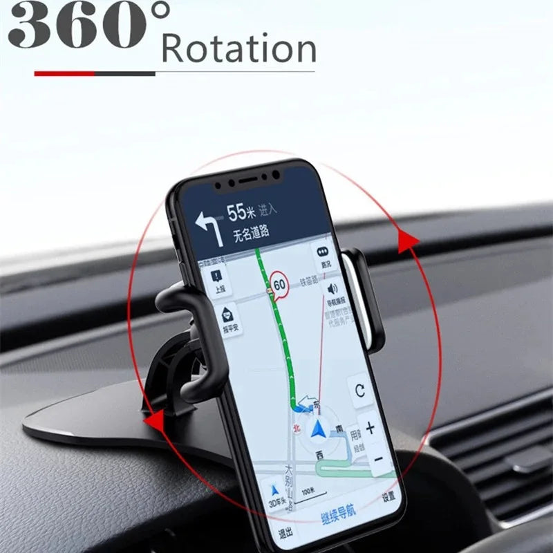 360° Rotating Dashboard Phone Mount – Compatible with Tesla Model 3/Y