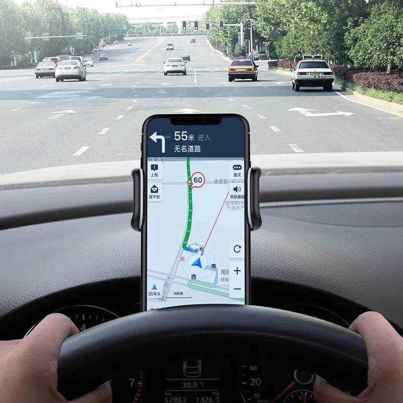 360° Rotating Dashboard Phone Mount – Compatible with Tesla Model 3/Y