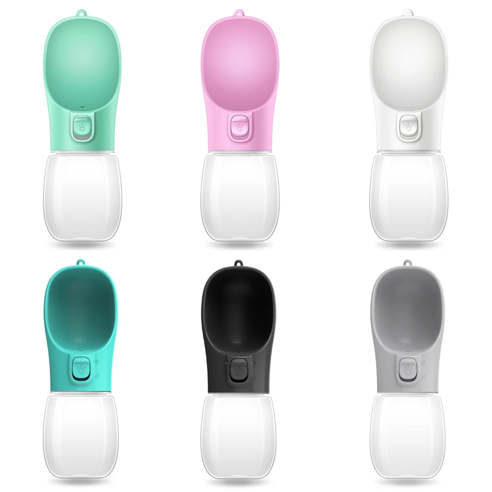 Leakproof Portable Dog Water Bottle with Drinking Bowl