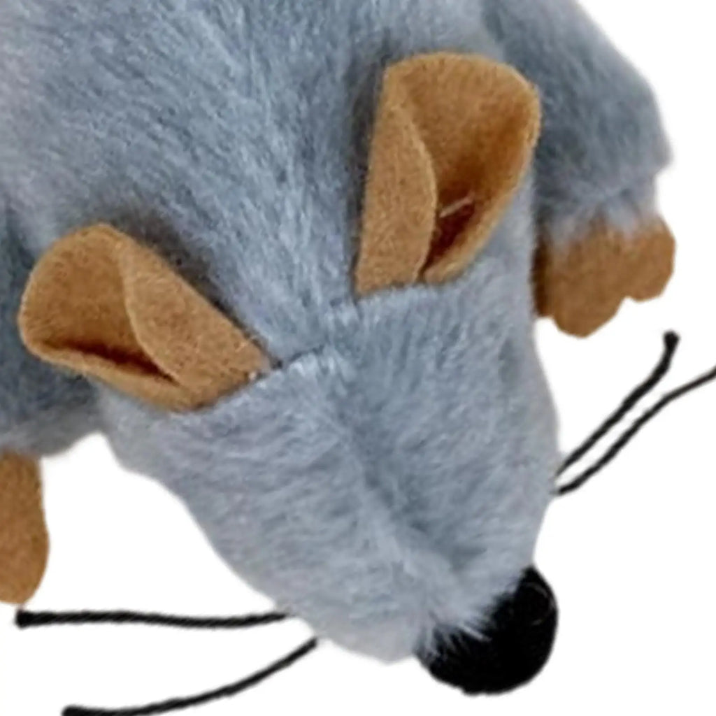 Cat Mouse Toy Built-in Sound Compact Play Game Stuffed Cat Toys for Daily Ground Home Indoor Outdoor Birthday Holiday Pet